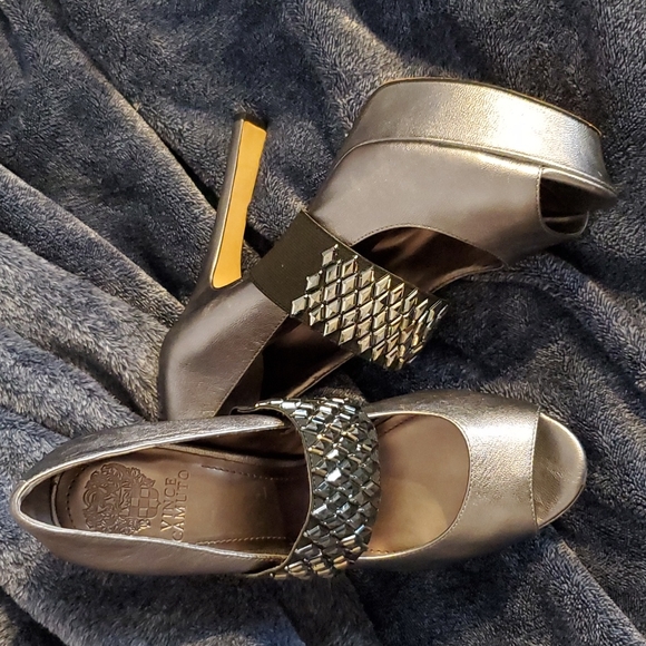 Slate gray stilettos - Picture 3 of 3